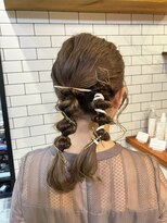 オーブ ヘアー リリー 博多2号店(AUBE HAIR lily)&nbsp;結婚式ヘアセット