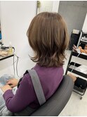切りっぱなしくびれボブ