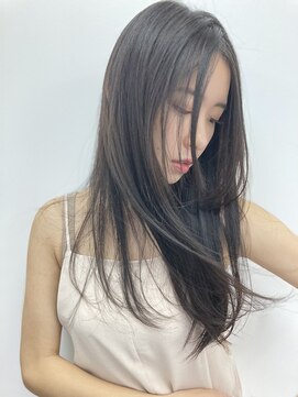 リブレ(LIBRE+hp) レイヤー【くびれ】【顔まわり】【髪質改善】【酸性ストレート】