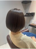 大人ショートボブ