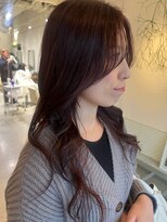 メグリ(meguri)&nbsp;ピンクブラウン×レイヤースタイル