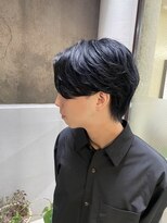ジブル(Giblle.) 【Giblle.】メンズカット/ブルーブラック/大人ヘア