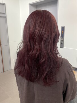 ローレンアオ(LOREN AO) 【LOREN AO】カシスレッド/レッドブラウン/ブリーチなし