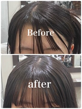 ヘアーアンドメイク ビス(HAIR&MAKE bis) クロスパーマ