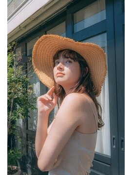 ニュイ 高槻 阪急茨木店(nui) イメチェンアンブレラカラー前髪ウェーブパーマこなれミディ