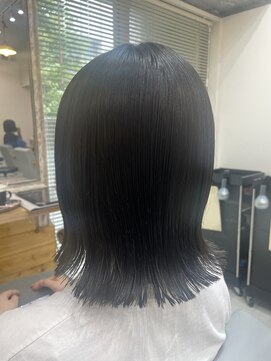 キーロ センター南(kiiro) ぱつっとボブ