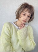 ボブルフレイヤーミルクティーベージュ横浜【成田】