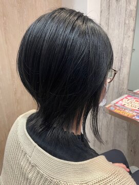 エヌアンドエー せんげん台店(N&A) 外ハネレイヤーカット×髪質改善トリートメント 白髪染め