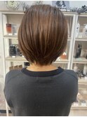 ナチュラルボブショート
