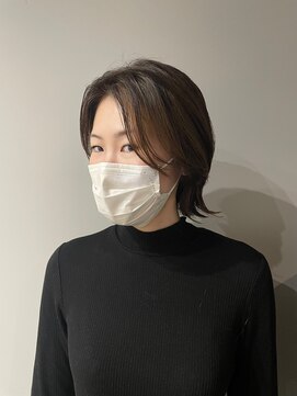 ティック 福井鯖江店(tic.) ショートウルフ/ダークカラー/ウルフ