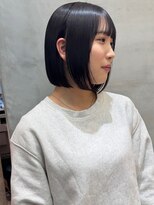 ロンドポレール 北千住(Lond polaire)&nbsp;メルティカラー似合わせカットウェーブミディアム縮毛矯正ボブ