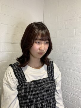 ヘアースペースブルーム プリュス 石橋店(HAIR SPACE BLOOM plus) ピンクラベンダー/艶髪/韓国ヘア