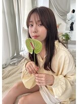 オリジン サロン(THE ORIGIN'S SALON)&nbsp;アッシュブラウン ブリーチなしカラー 透明感カラー