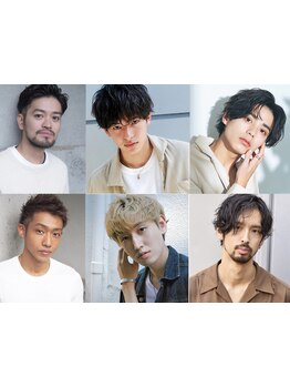 渋谷5分!22時まで◎メンズ専用CPカット+眉カット\4000/カット+パーマ+スパ\10000~頭皮洗浄メニューも人気★