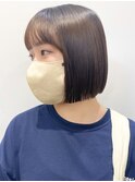 【モリオ松戸　石山】コンパクト切りっぱなしボブぷつっとボブ