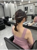 イメチェンスタイル/フルバング/似合わせカット/東銀座