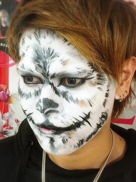 アップスニニー(up's niny) ☆ハロウィンアニマルメイク♪『男前オオカミメイク』