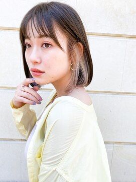 ミィ 浦和(mee) ボブ　インナーカラー