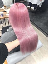 ワンズクロエ 原宿店(ONE's Chloe)&nbsp;ミディアムレイヤーカット似合わせカットダークアッシュ着物原宿