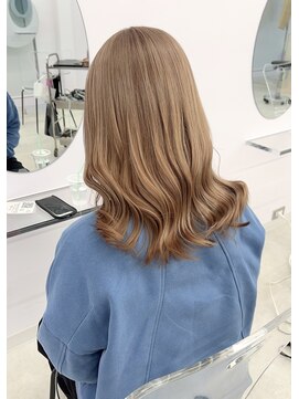 フウ(fuh) ミルクティー/ベージュカラー/ミルクティーベージュ/ハイトーン