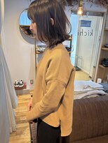 キチ(kichi.)&nbsp;[kichi.] 柔らかブラウン×レイヤーボブ