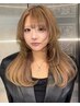 【村上指名限定】レイヤーカット＋ケアブリーチデザインカラー￥22,000→