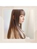 【潤ツヤ美髪/ダメージ毛対応】シルクストレート縮毛矯正＋内部補修tr￥33000