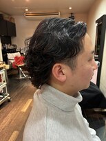 リトルクイニー(LittleQueenie) サーフカール・メンズパーマスタイル