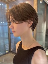 スクリーンギンザメゾン 銀座(SCREEN GINZA MAISON.) イメチェン/ピンクベージュ/アンブレラカラー/前髪/銀座
