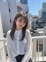 ワゴンバイアフロート(Wagon by afloat) セミロング20代30代ストレートレイヤー前髪なし前髪あり池袋
