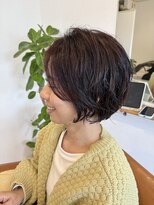 リーベル(LieBell)&nbsp;ゆるウェーブショートボブ