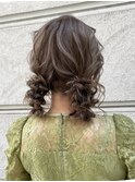 ツインお団子[新宿/新宿駅/ヘアセット/ヘアメイク]