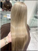 アース 一宮店(HAIR & MAKE EARTH) ミルクティーブロンド