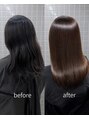 アンジェリカラボ(ANGELICA LABO) ビフォーアフター、思わず見惚れる艶髪に!