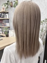 リンク(Link)&nbsp;艶髪ミルクティーグレージュ｜ナチュラルストレート