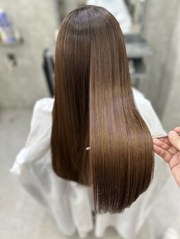 VIM hair 西原店【ヴィム ヘアー】【10月中旬 OPEN（予定）】の写真/髪質再生のバイカルテ導入！VIMhair西原店での髪質改善トリートメントで憧れのサラ艶髪へ☆  [髪質改善]