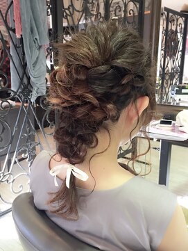 マイ ヘア デザイン 岡崎(MY hair design) MY hair design 褒められアレンジ☆ 中内田沙織