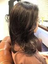 ヘアー サロン アットシュシュ(Hair Salon At'shushu)&nbsp;ストデジでふんわり大人ミディアムパーマスタイル♪