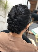 お呼ばれヘアセット