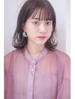 キコ 天神大名西通り店(kico)&nbsp;kico☆ウェーブパーマ×厚めバング×外ハネボブヘアカタ