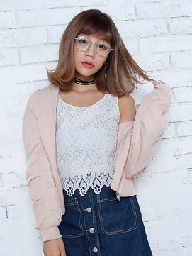 ラックスビー エメ 豊橋店(LUXBE aimer) 外ハネミディスタイル【LUXBE aimer 豊橋店】