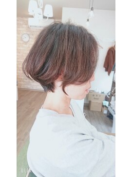 ミエル(miel) 【hair design miel】大人ショート