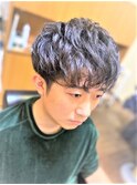 マッシュパーマ
