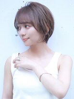 ジーニー 横浜(giinii)&nbsp;大人かわいい_女優ショート_ベージュ