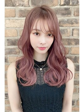 クーエフー(coo et fuu) フェザーバングに大人かわいいピンクベージュ♪藤沢