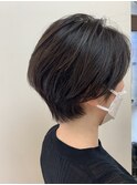 襟足スッキリさわやかショート