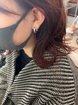 リル(lil)&nbsp;ワインレッド【イルミナカラー/宇都宮美容室/鹿沼美容室】