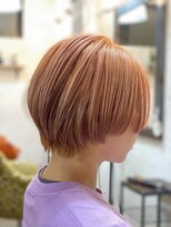 オカヘアー(OKAHAIR) 春ピンクショート