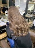 ショコラアッシュ　ヘルシースタイル　ふんわりカール　大人