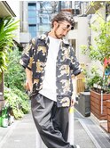波巻き耳掛けオールバック【上野 竜司】
